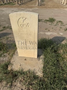 BAGHDAD (NORTH GATE) WAR CEMETERY - MATTHEWS, LEONARD